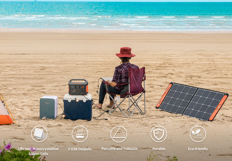 Jackery SolarSaga 100W Solar Panel - Jackery Singapore